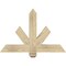 Ekena Millwork Kennewick Rough Sawn Timber Gable Bracket, Douglas Fir, 36"W x 24"H x 4"D x 4"F, 16/12 Pitch GBW036X24X0404KEN00RDF - alternate 1